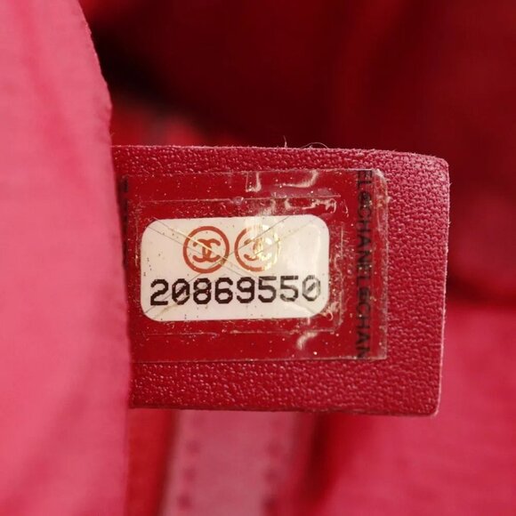 CHANEL COCO Mark Backpack Daypack Matelasse Red Nylon Women main image 5